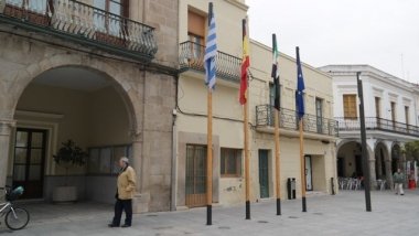 plaza de España de Villanueva de la Serena