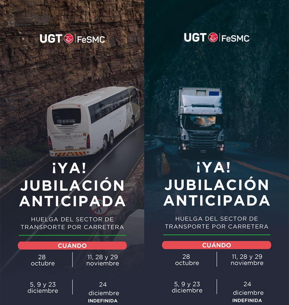 huelga del transporte