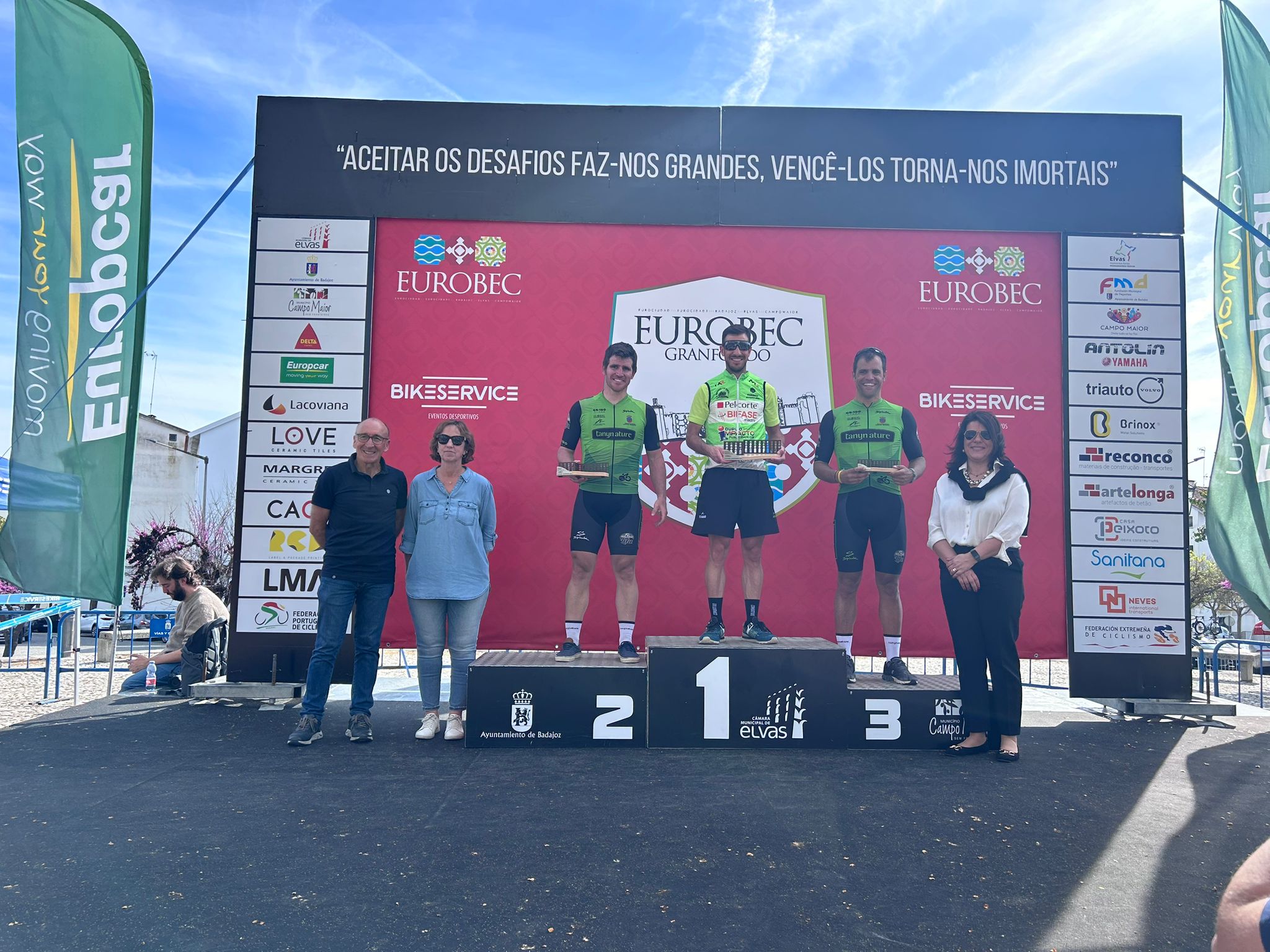 Master30 Tany Nature Ciclismo podium