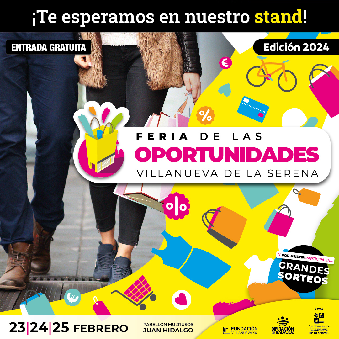cartel feria de las oportunidades