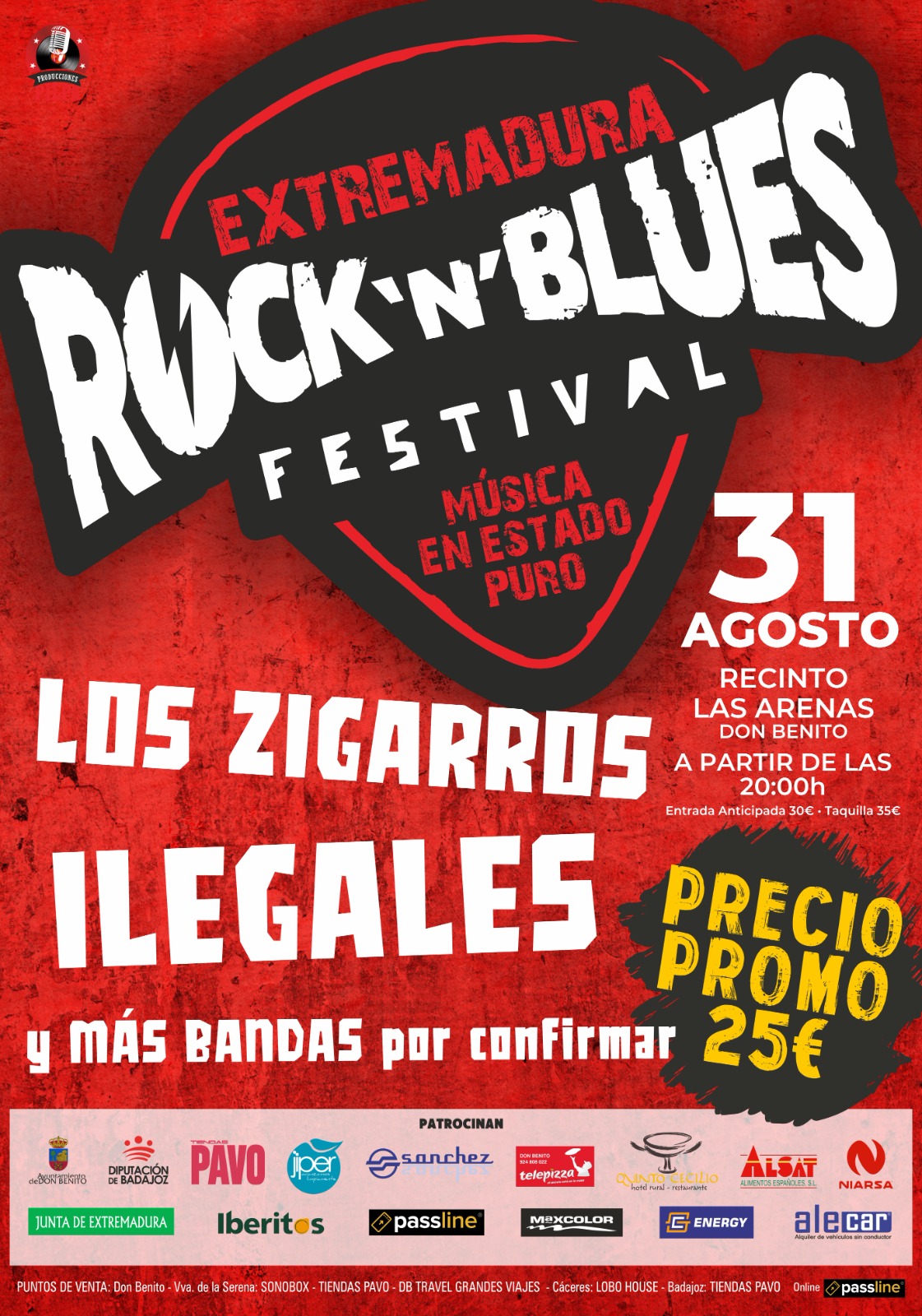 cartel inicial rock and blues db