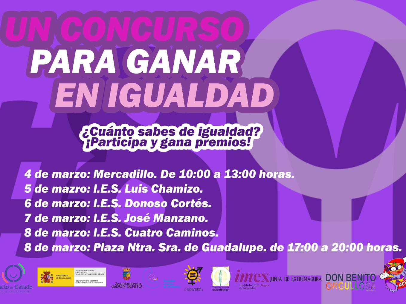 concurso para ganar en igualdad mujeres