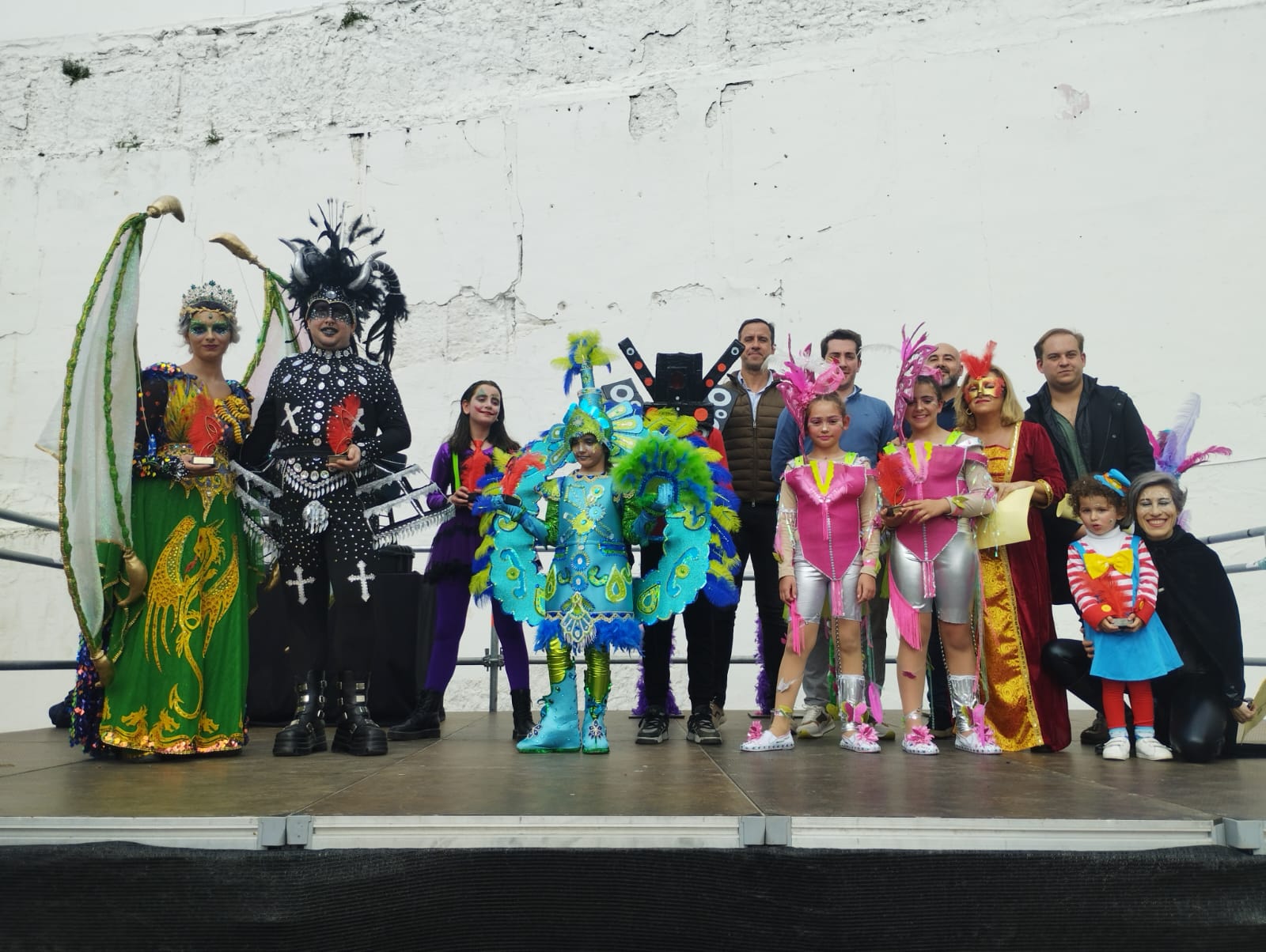 desfile infantil db escenario