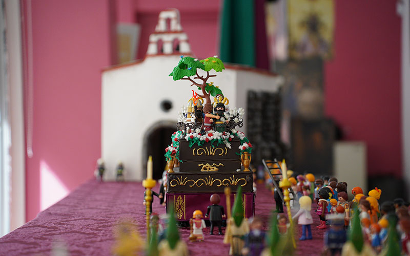 exposicion hermandad perdon playmobil