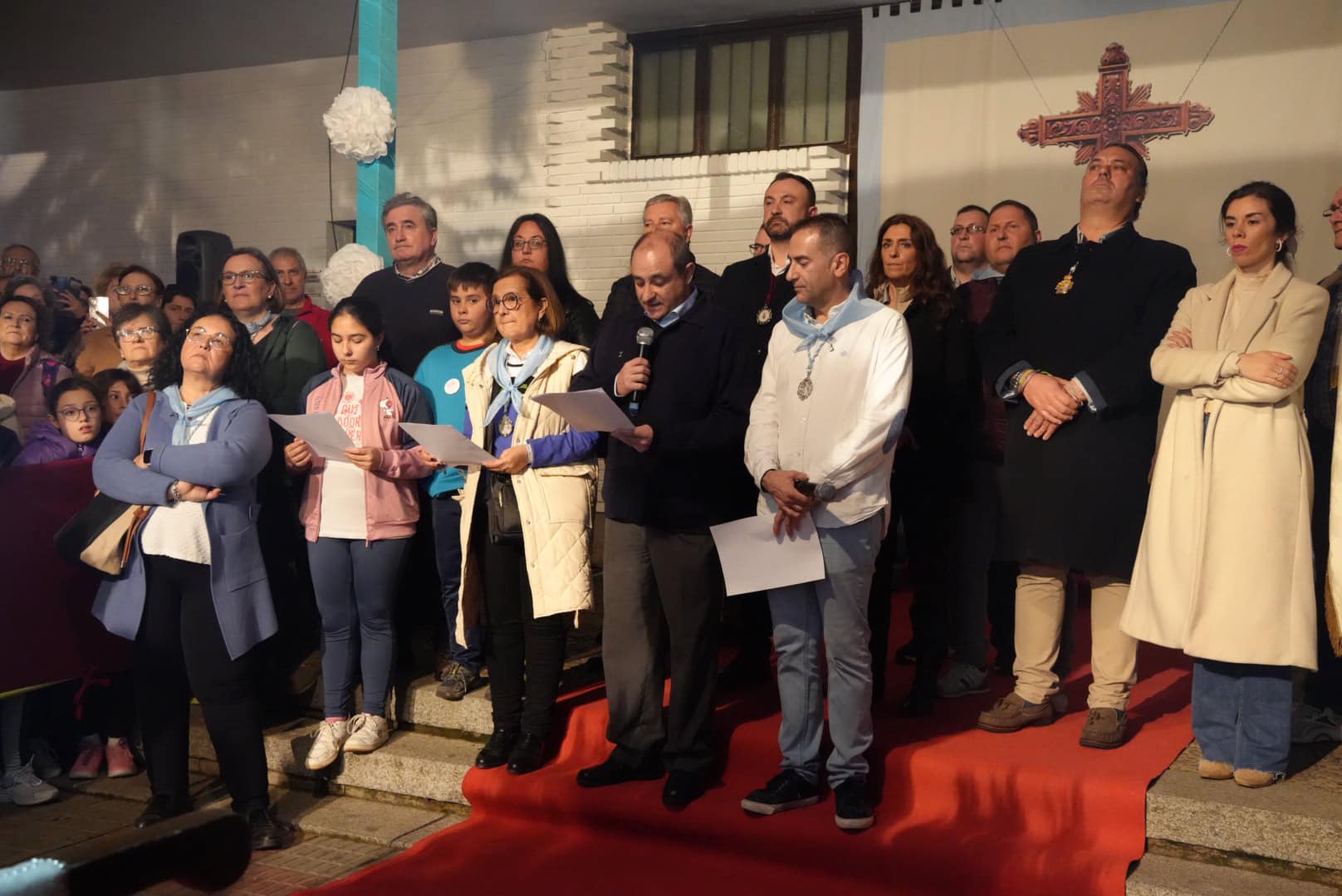 recibimiento virgen aurora