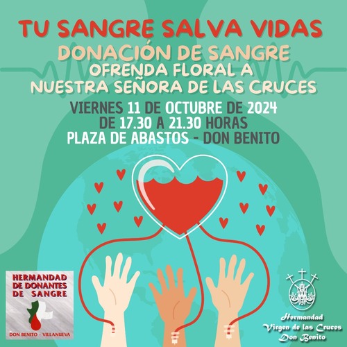 donacion sangre colecta virgen