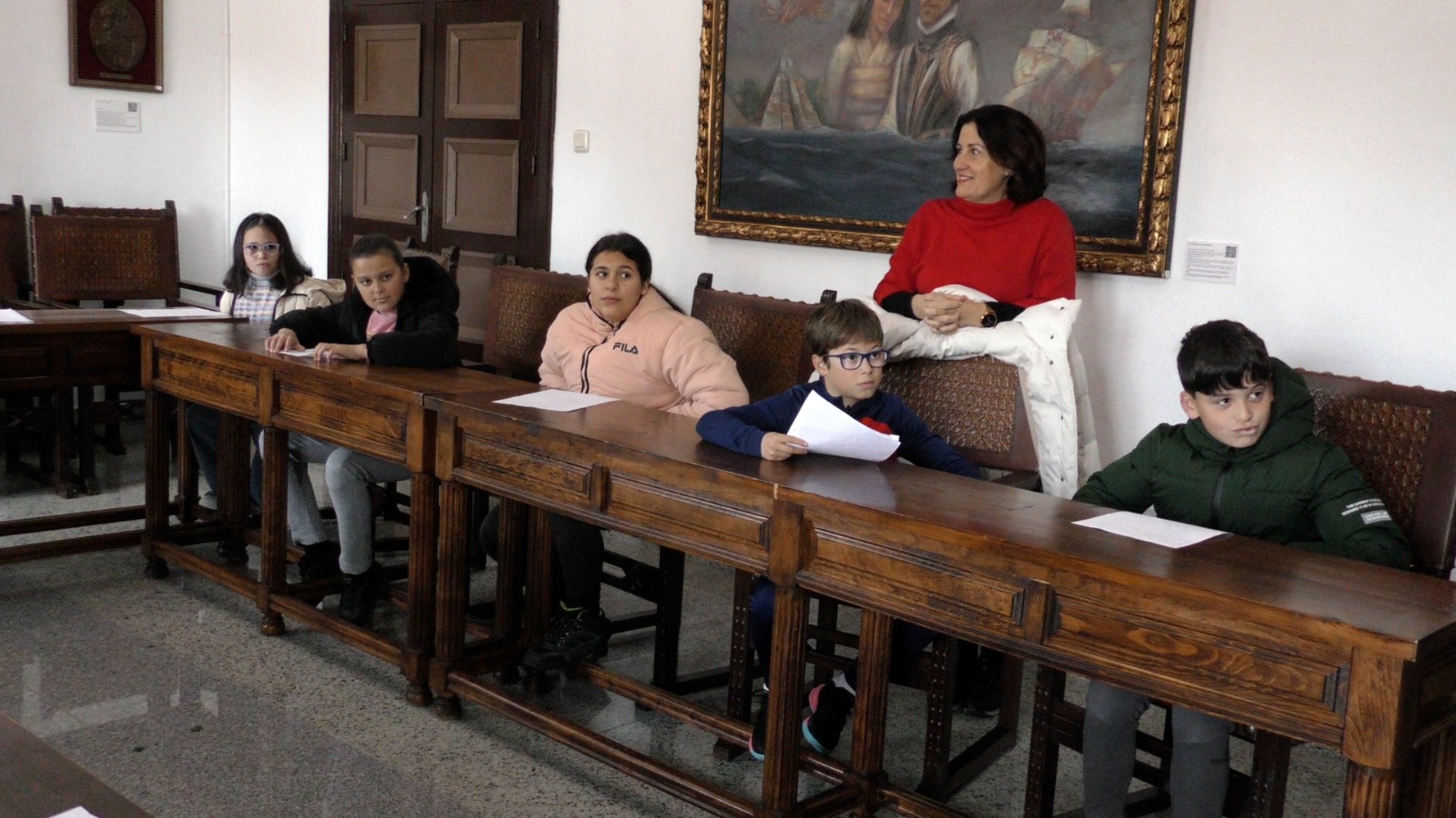 visita colegio hernan cortes medellin derecha