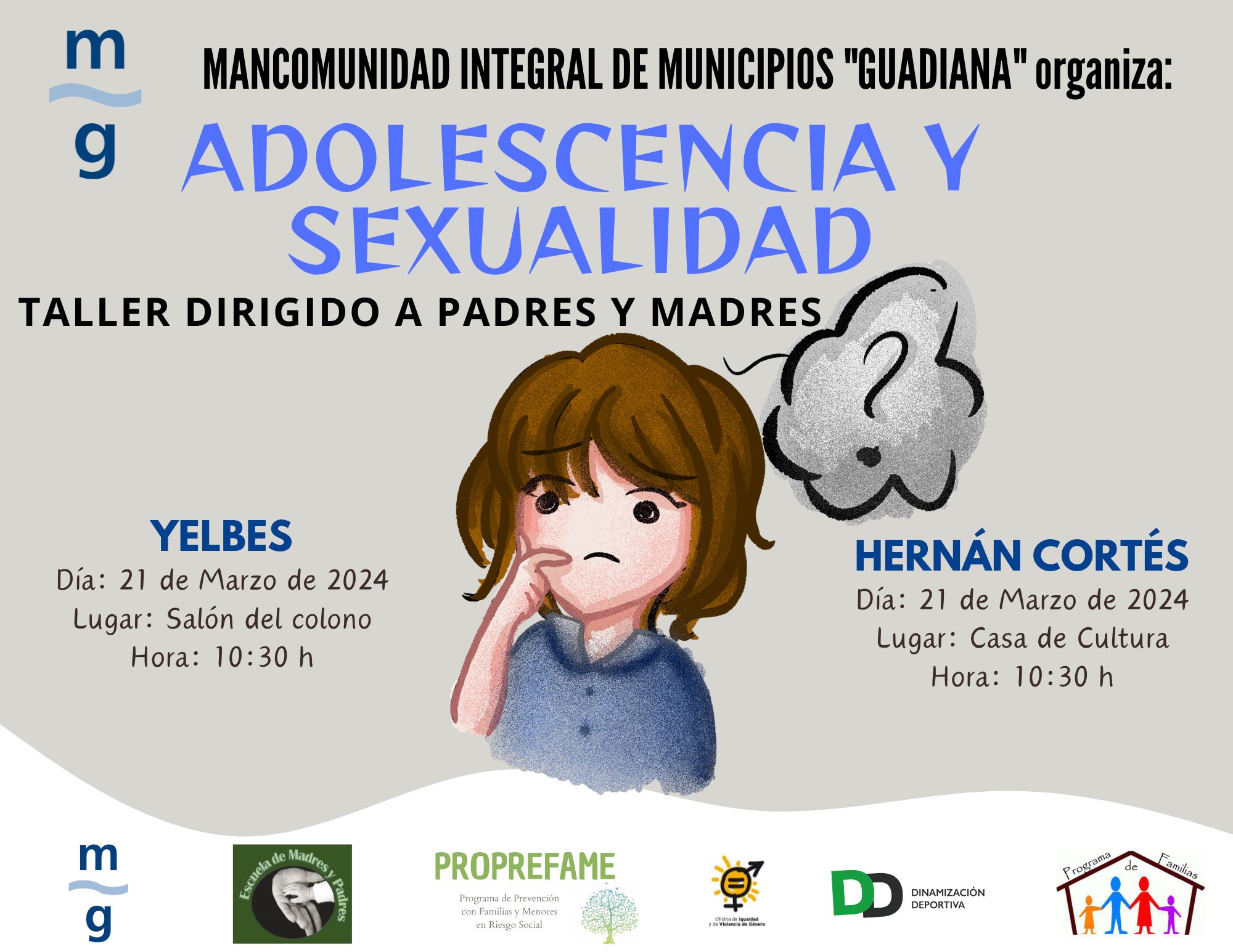CARTEL COMUN taller mancomunidad