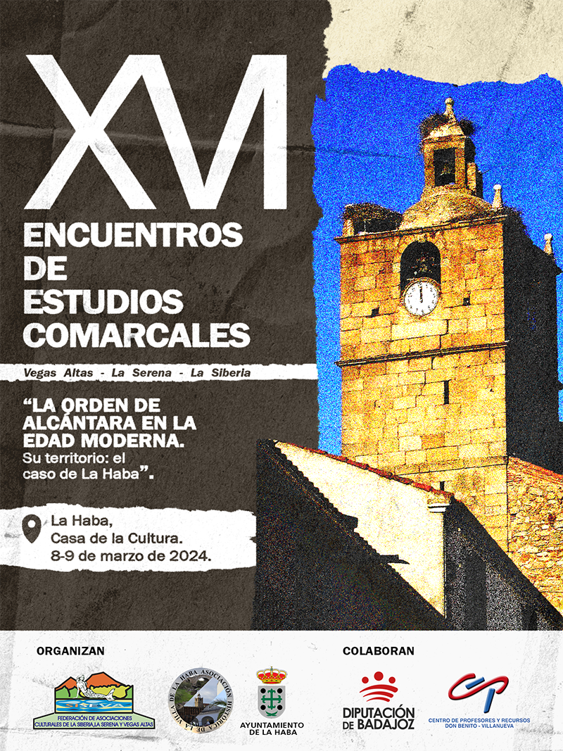 Cartel XVI Encuentros ComarcalesSISEVA la haba