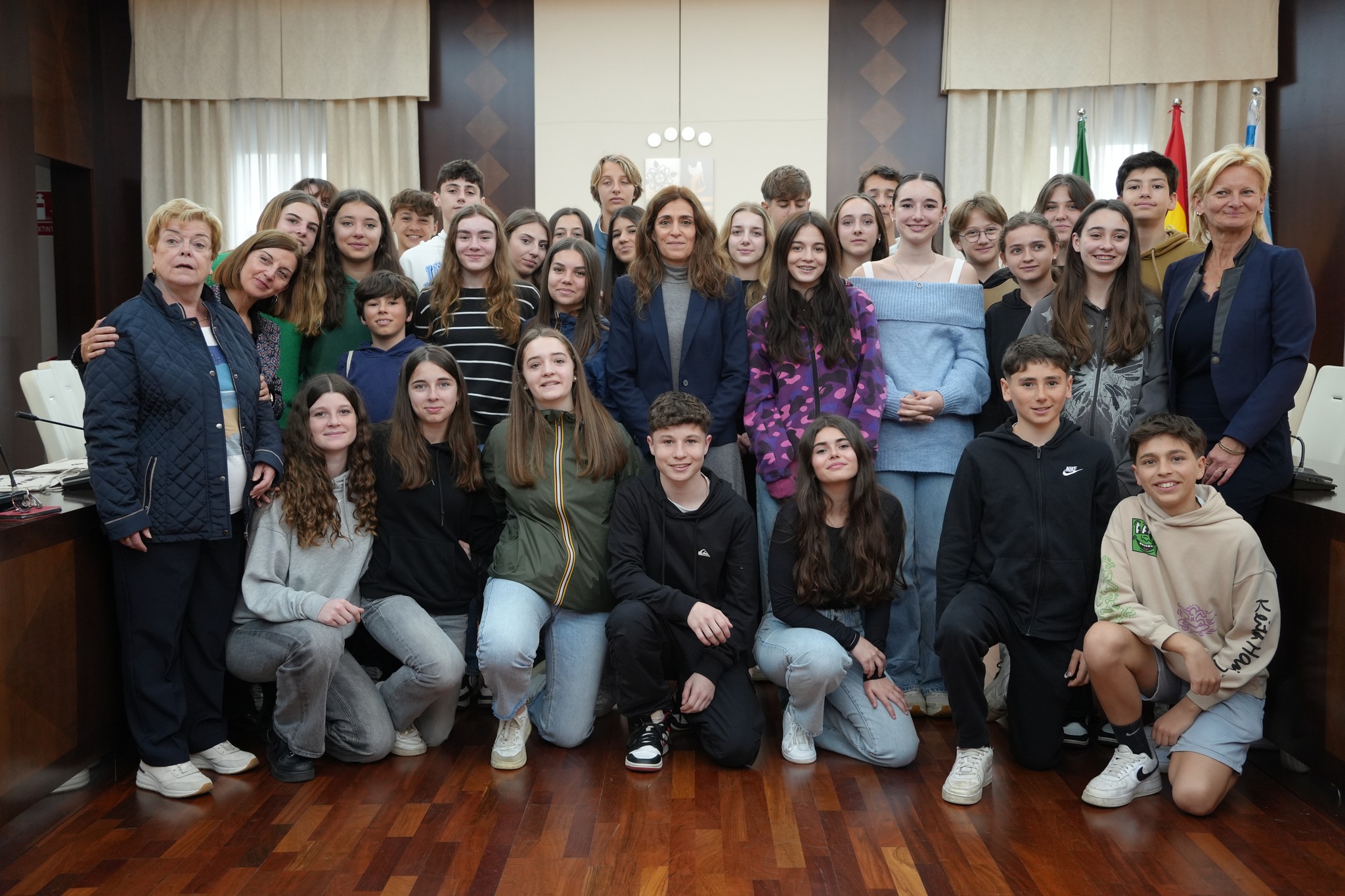 alumnos franceses ayuntamiento vva ana belenn