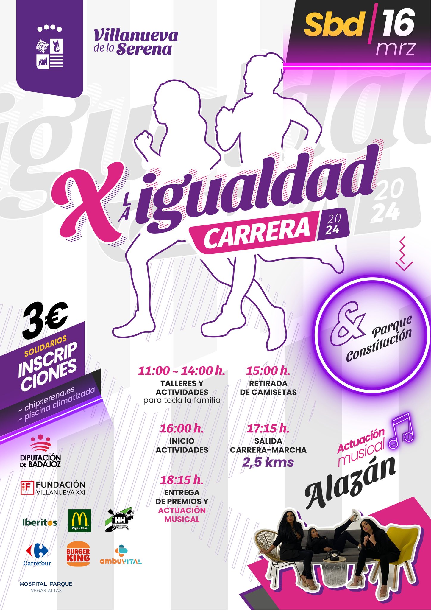 carrera por la igualdad vva ubicacion