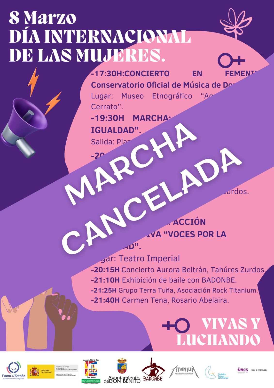 marcha cancelada