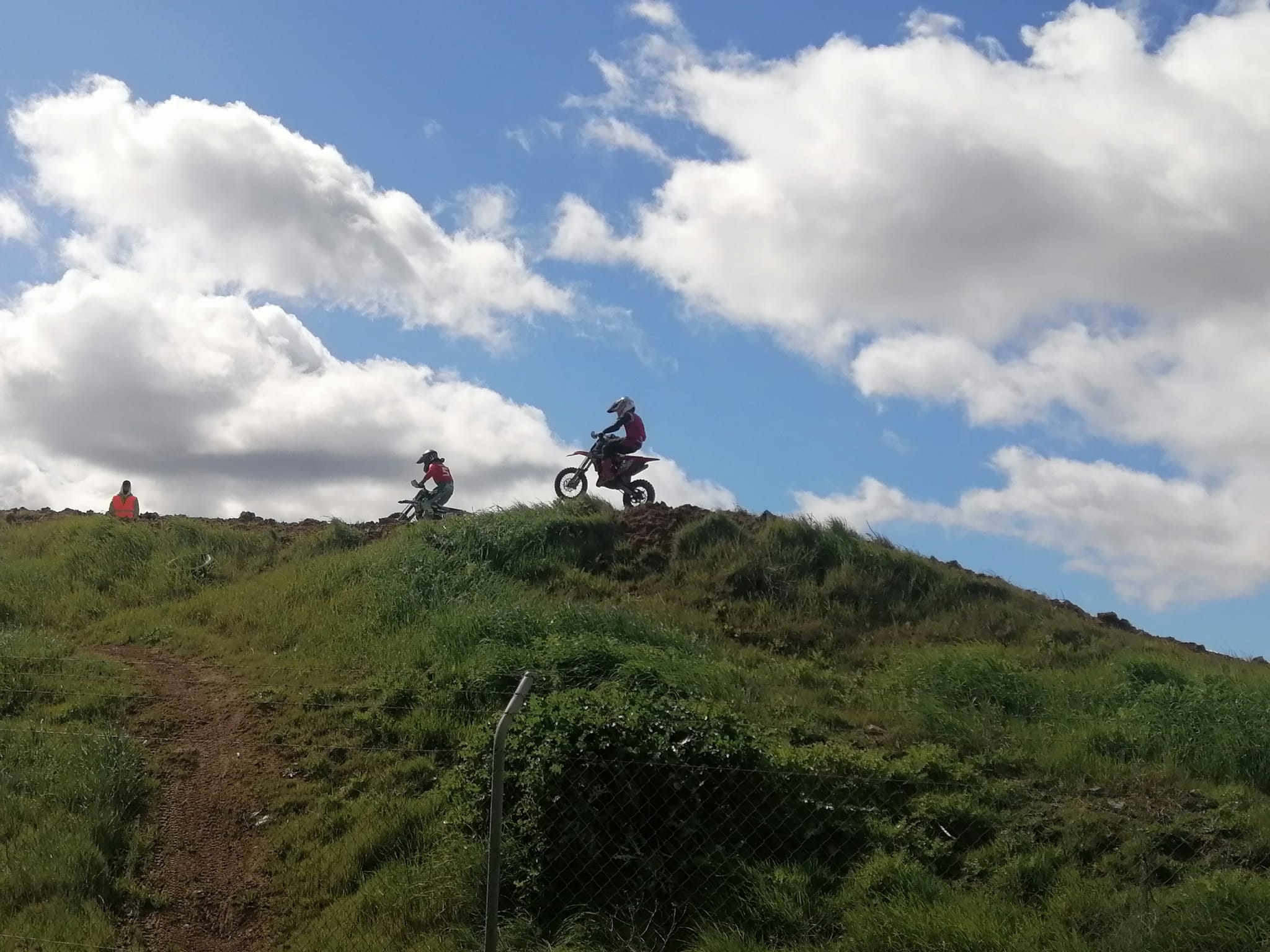motos aire motocross doa blnaca