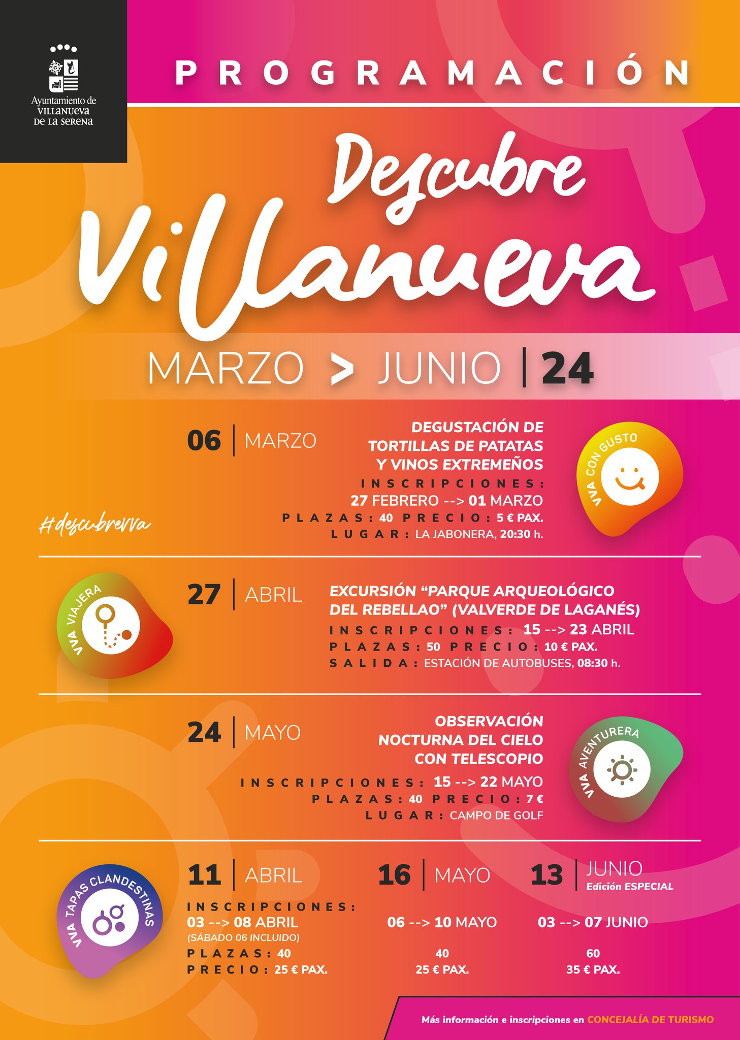 programacion descubre villanueva