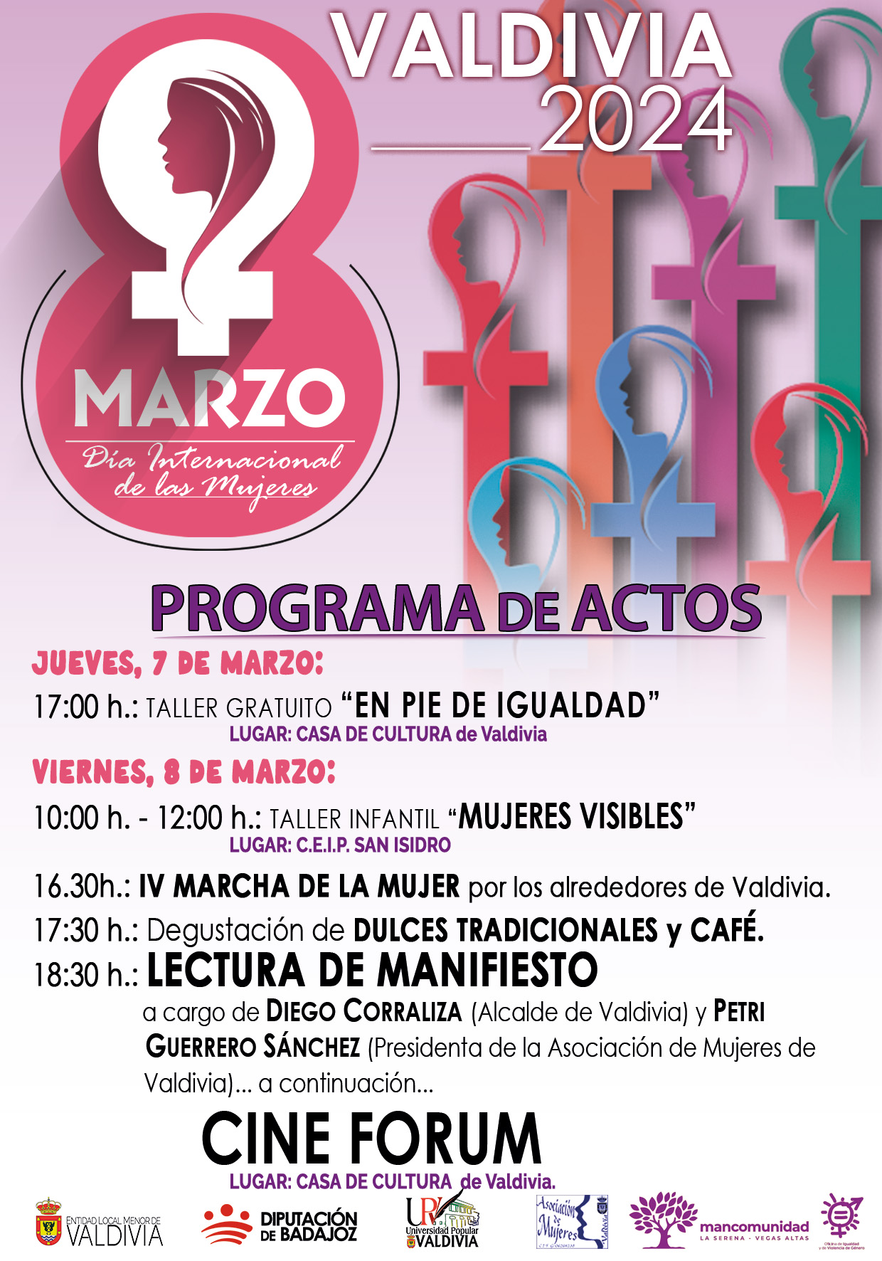 programas de actos dia mujer valdivia