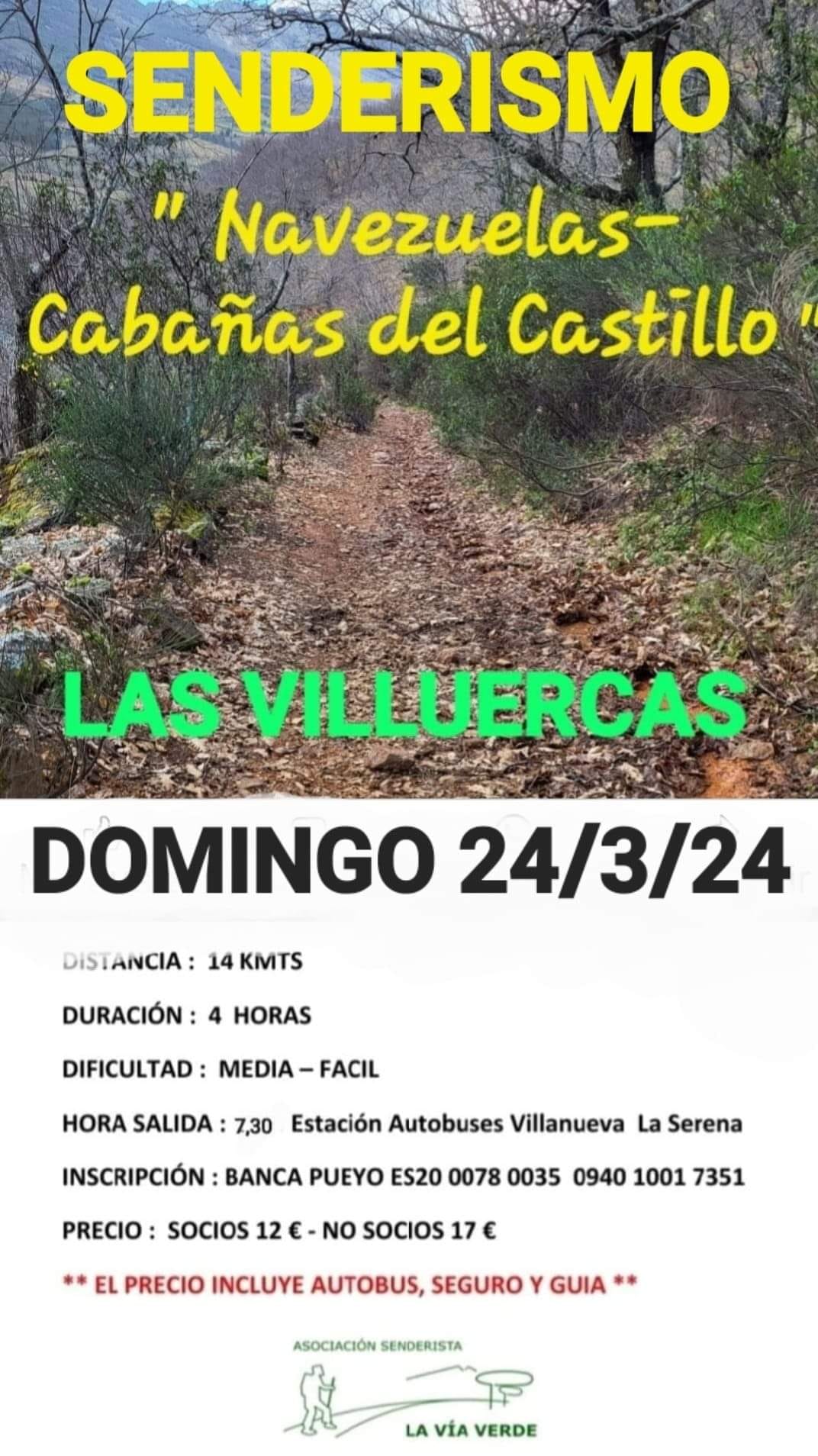 senderismo navezuelas