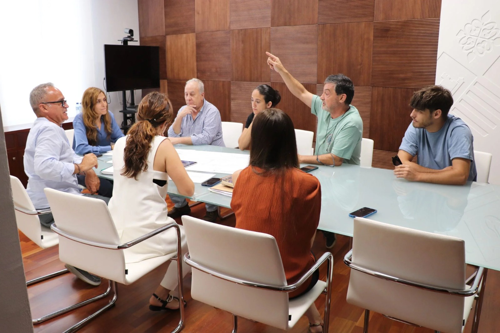 alcaldesa vva con asociaciones deportivas