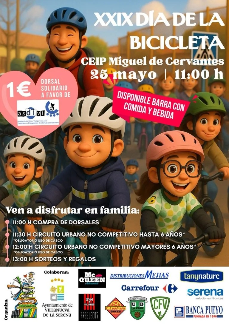 cartel dia de la bici