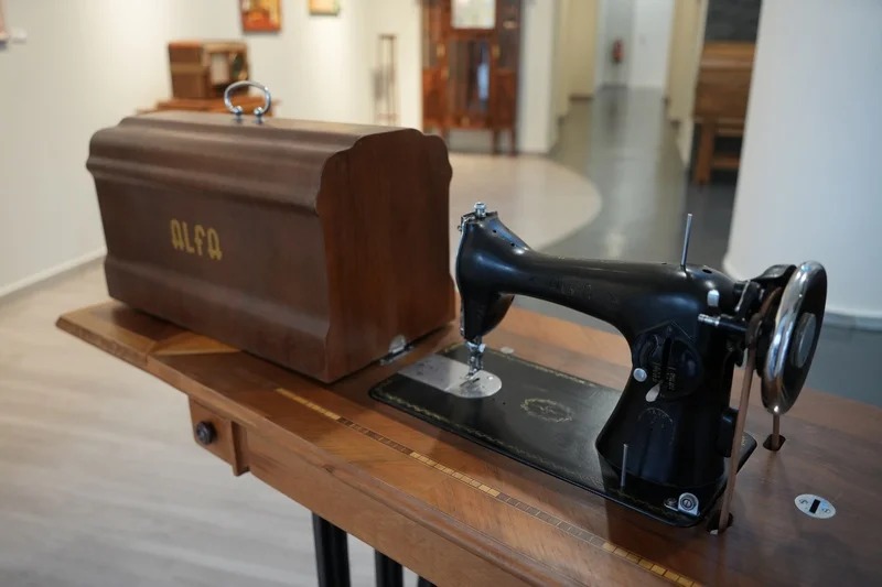 maquina coser alfa