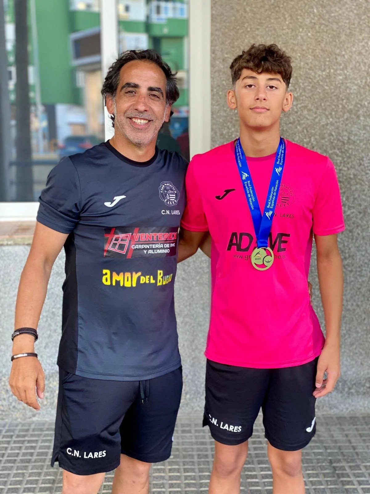 nadador campeon