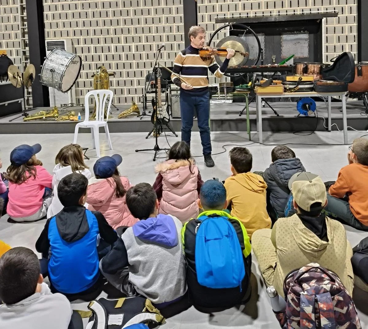 visita escuela de musica