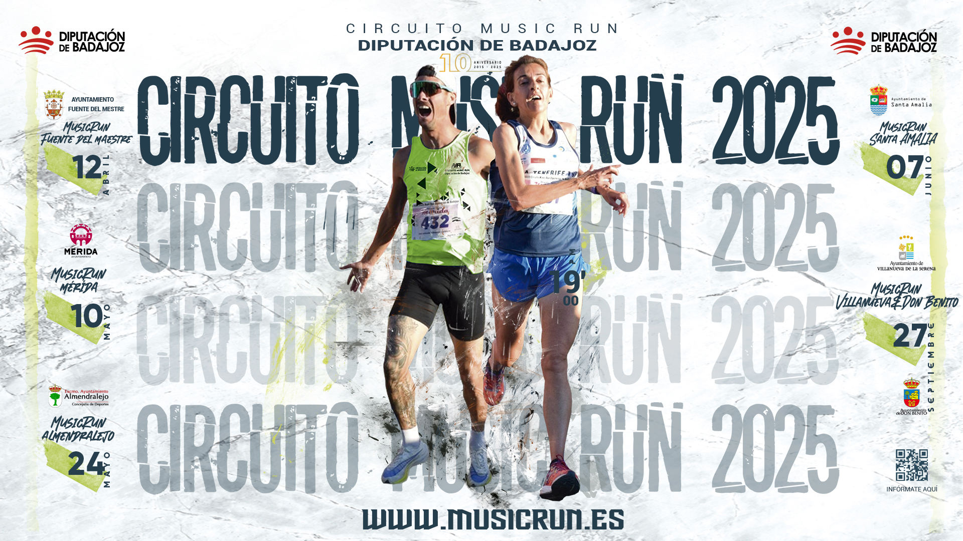music run 25 a