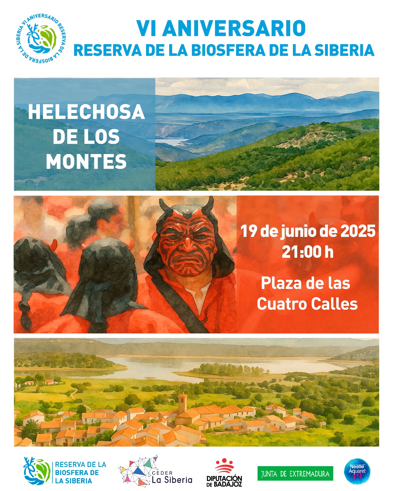 20250529 Cartel VI Aniversario RB La Siberia