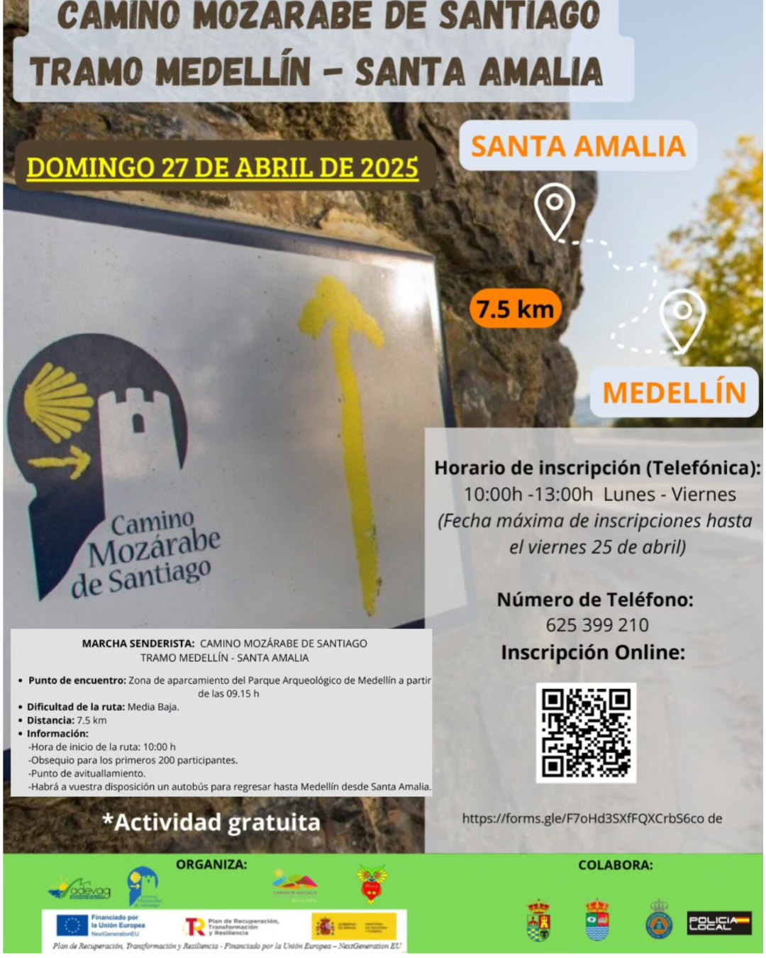 cartel ruta minervaa
