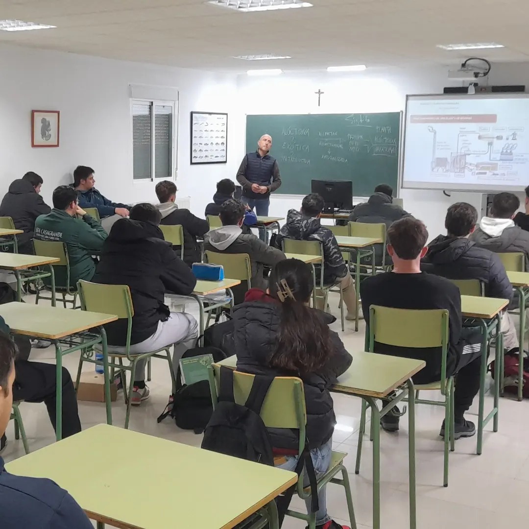 charla sobre planta biomasa