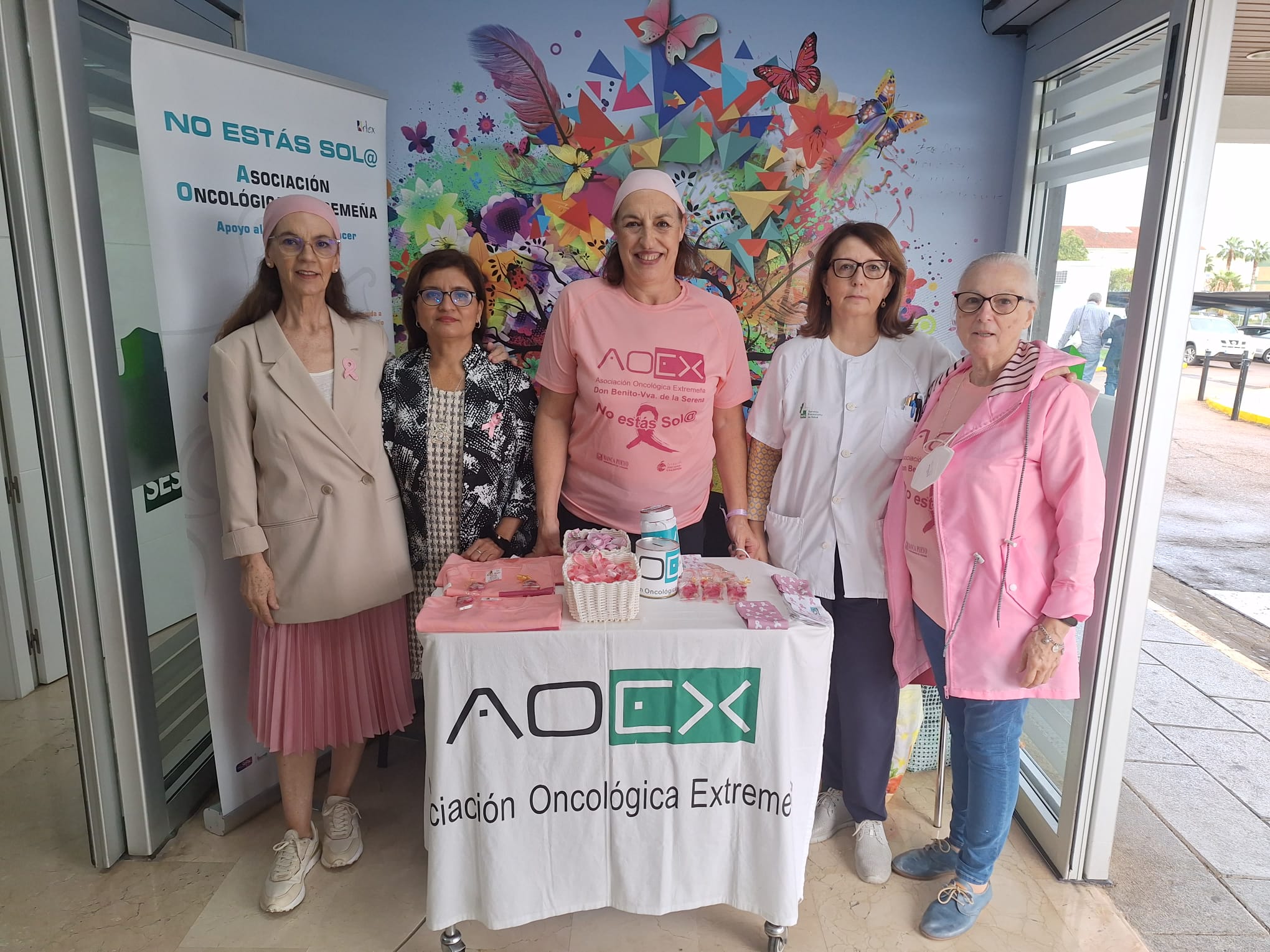 AOEX mesa informativa