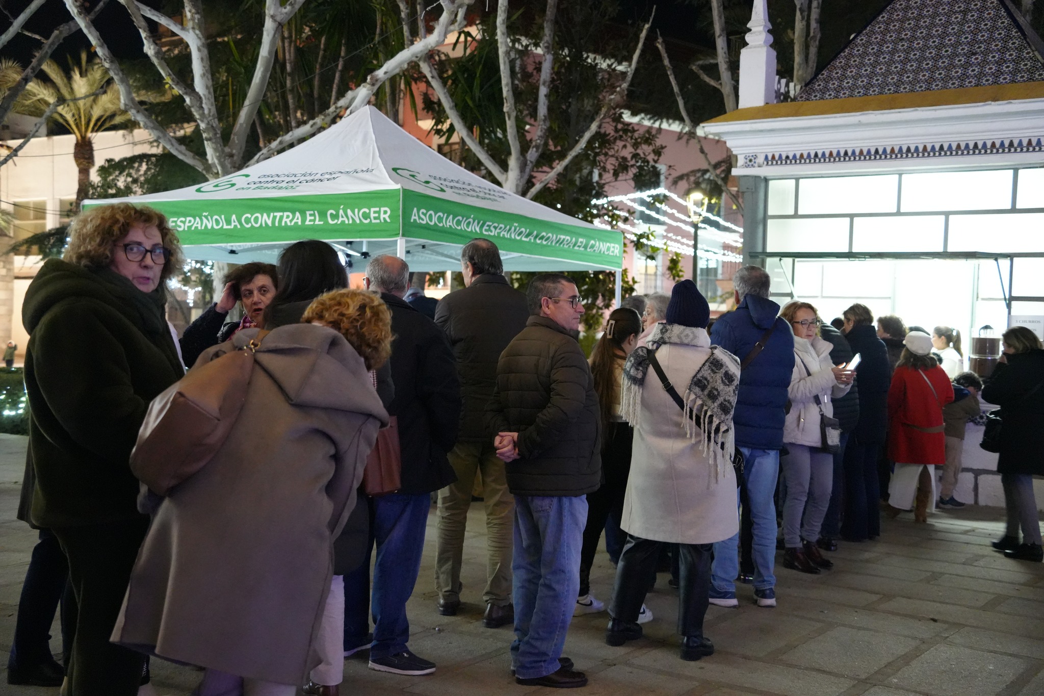 bailando a la navidad churros