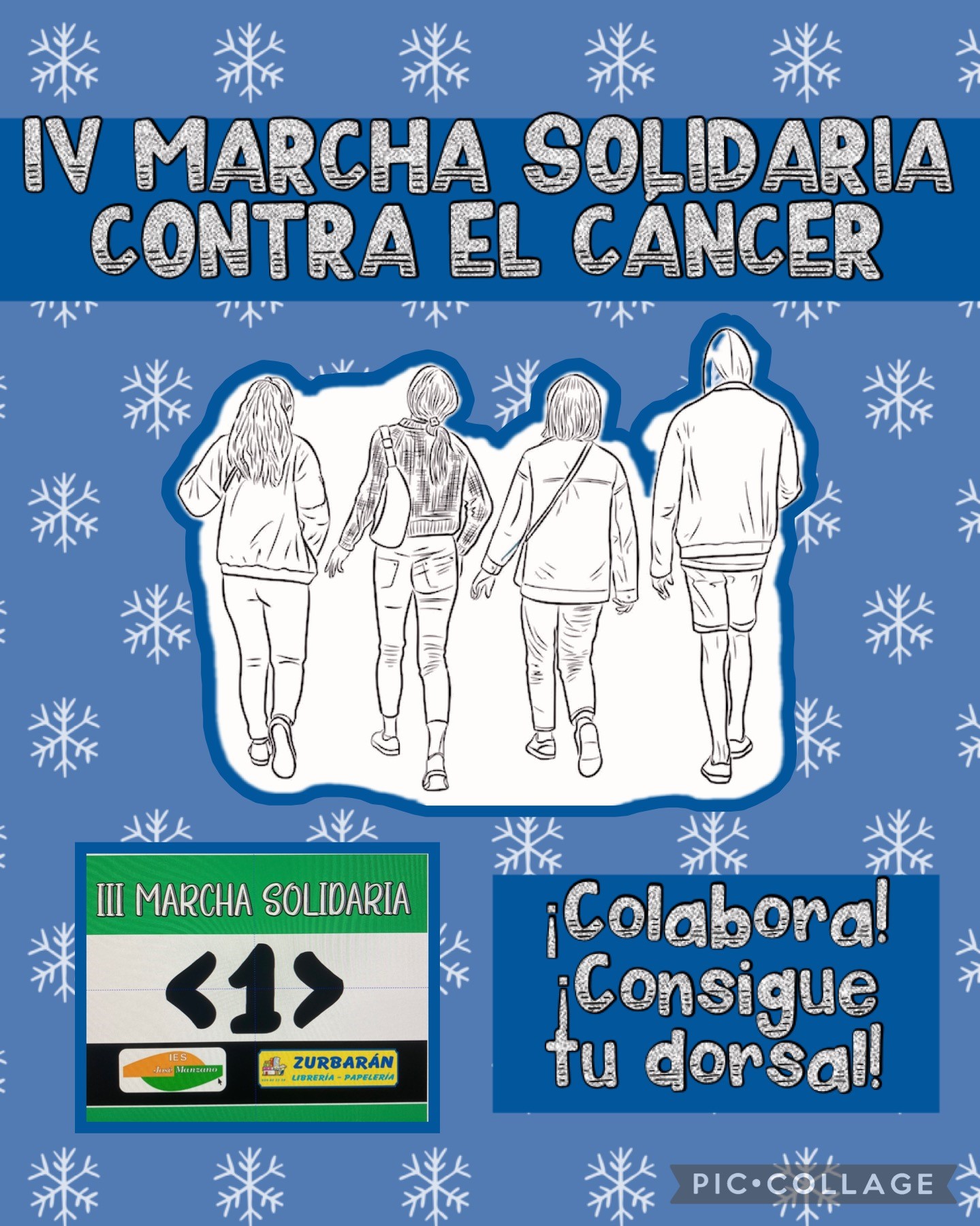 cartel marcha solidaria