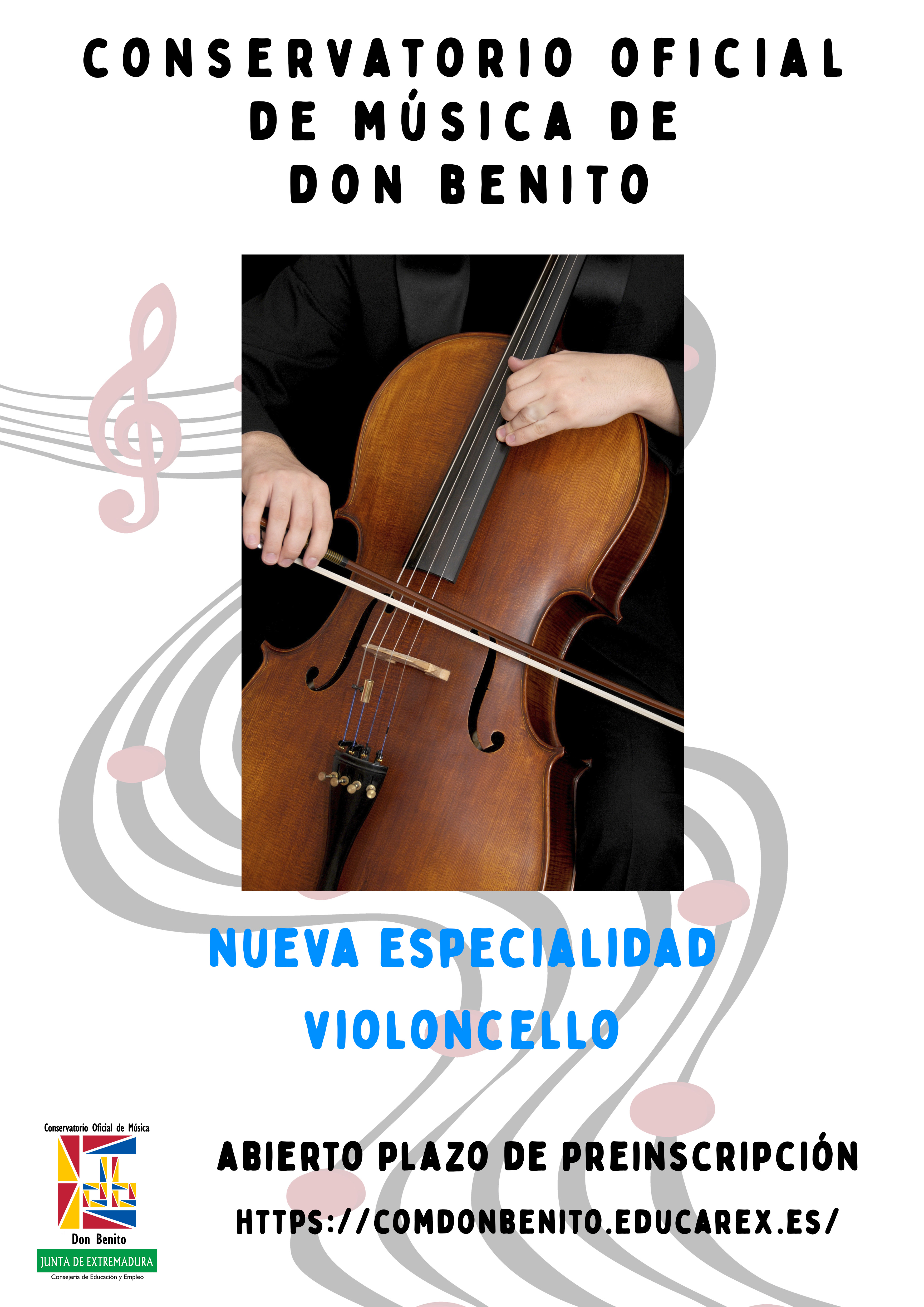 cartel violoncello conservatorio db