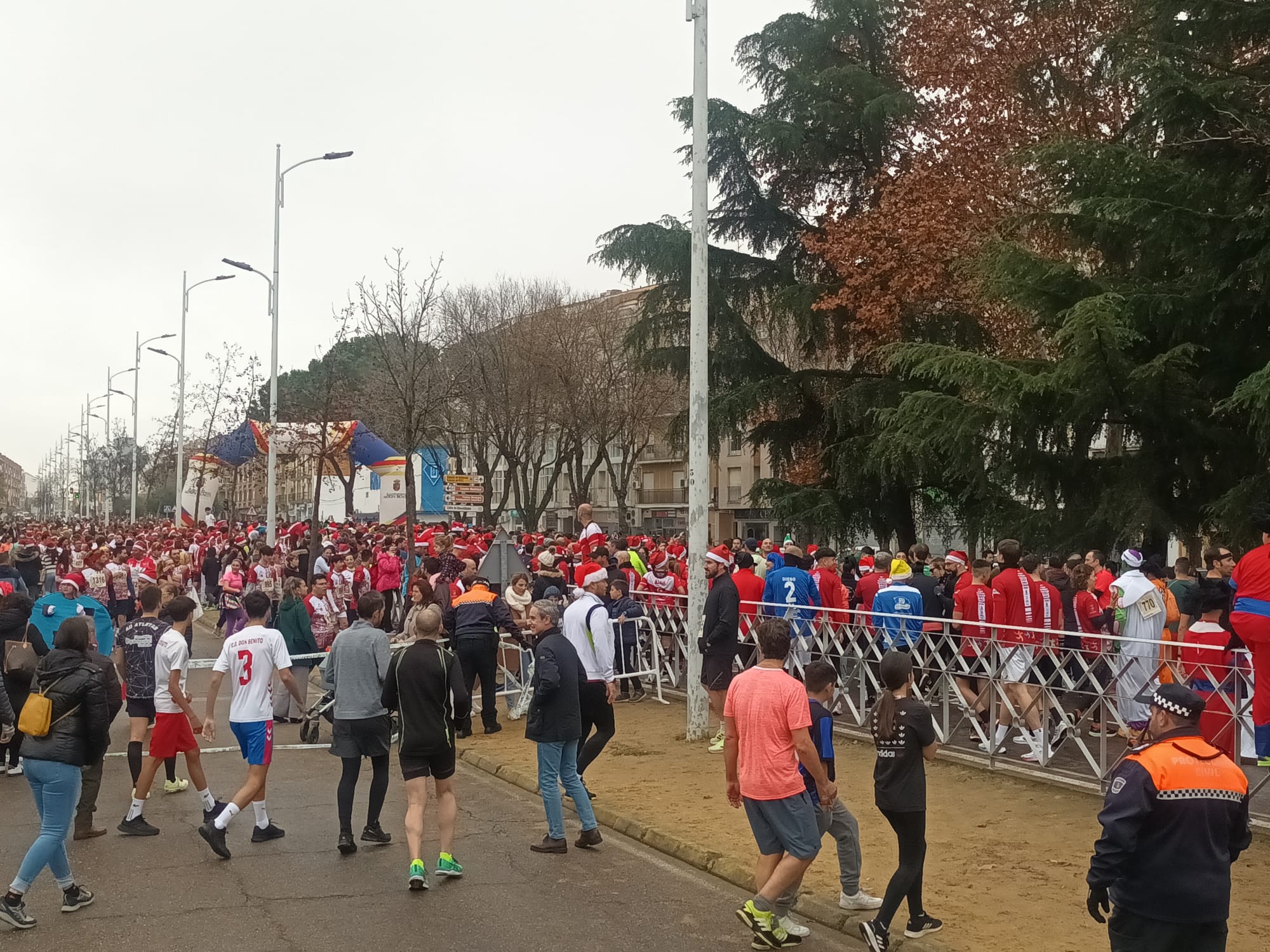 san silvestre ambiente