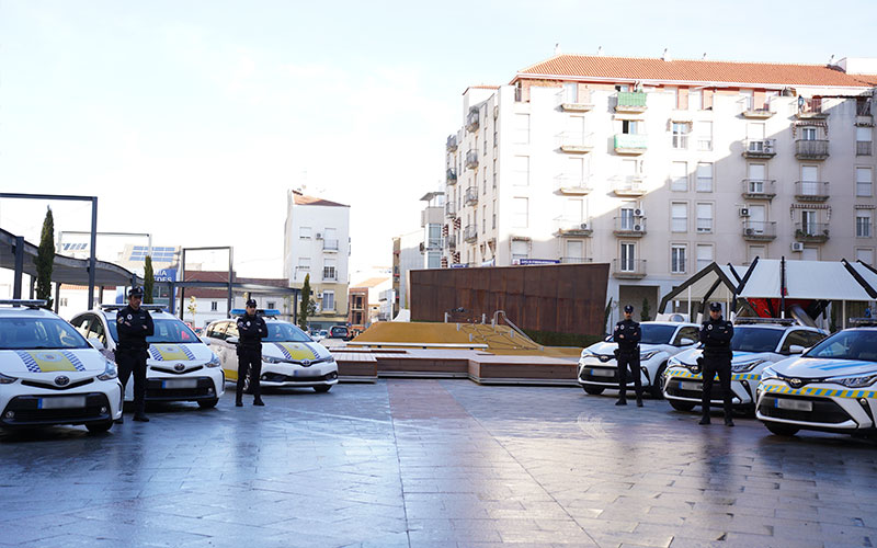 vehiculos policia local
