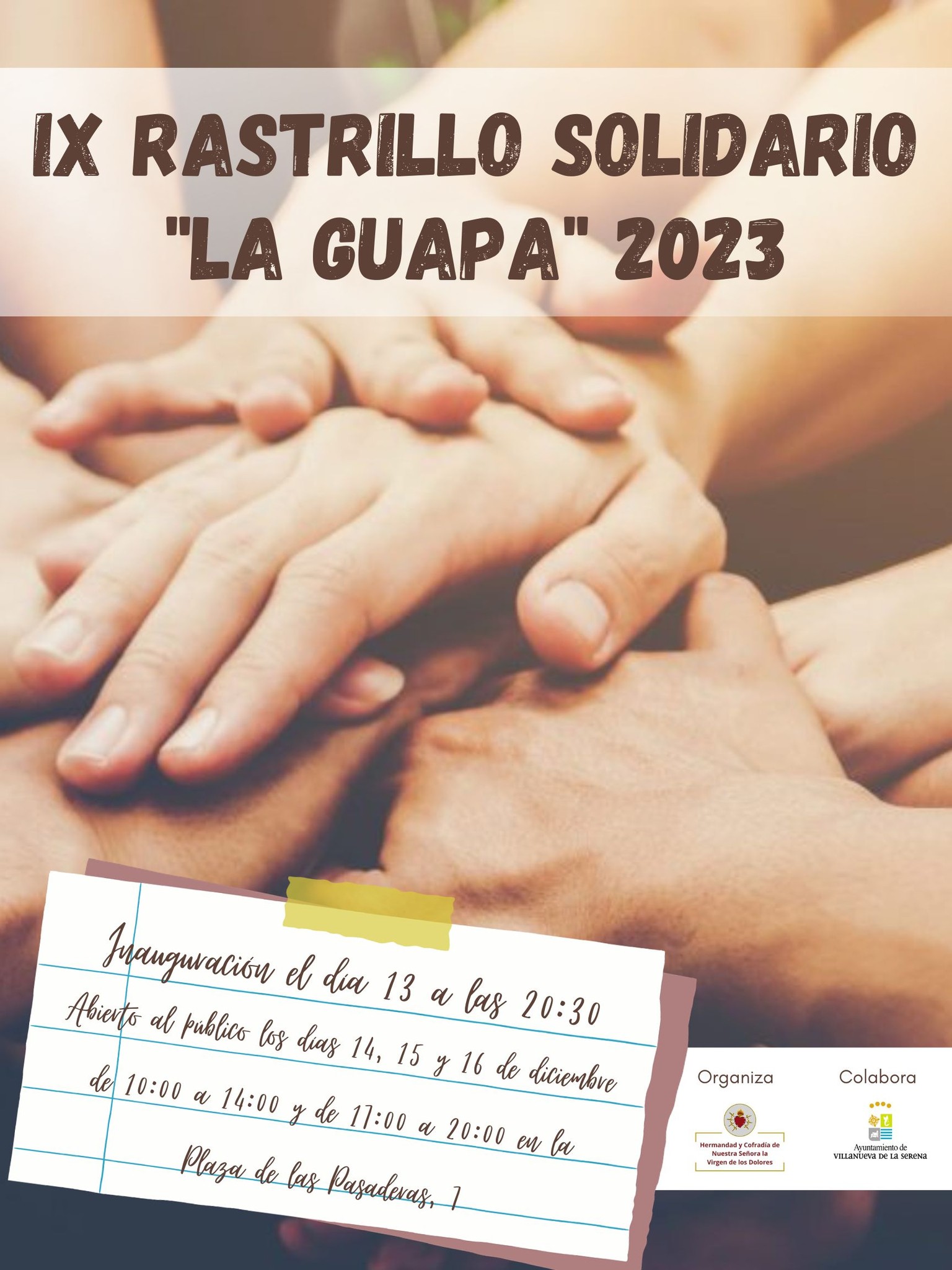 cartel rastrillo