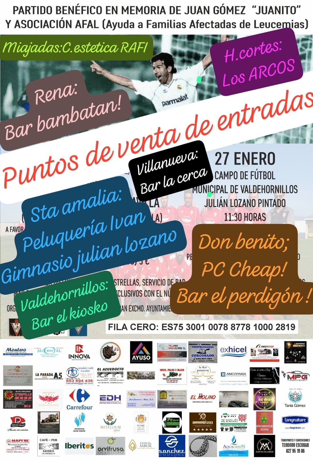 valdehornillos partido entradas
