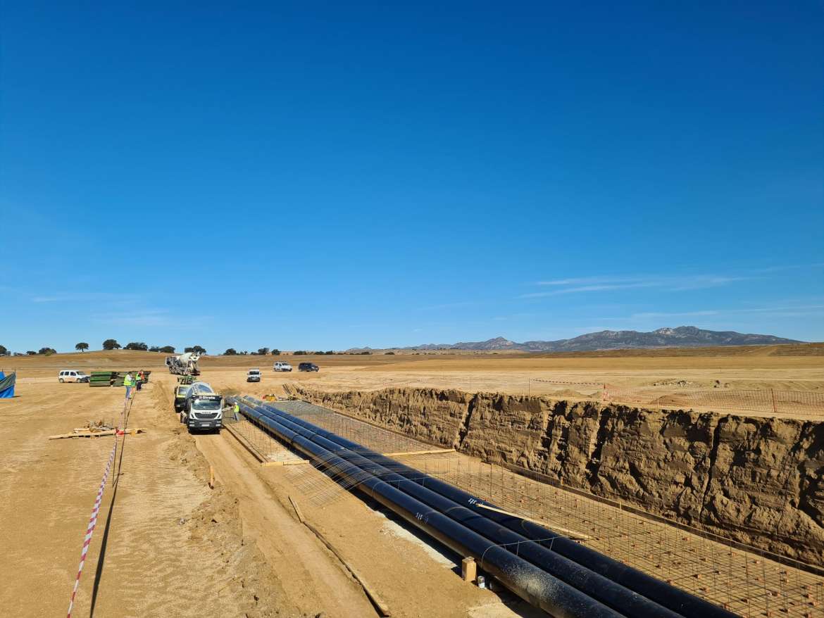 Monterrubio obras regadío