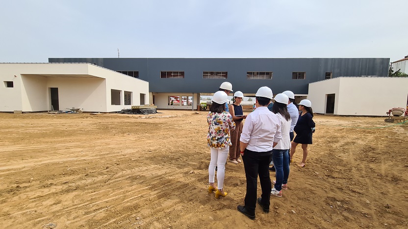 Los fondos de cohesión continuarán contribuyendo a la renovación de la red de centros educativos. En la imagen, el centro educativo de Barbaño, con financiación del actual programa operativo 2014-2020.