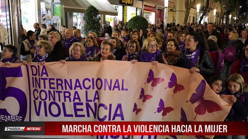 marcha contra la violencia hacia la mujer