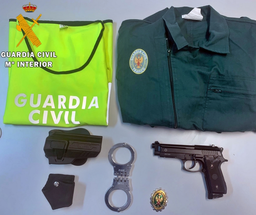 material guardia civil