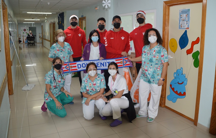 visita Don Benito al hospital