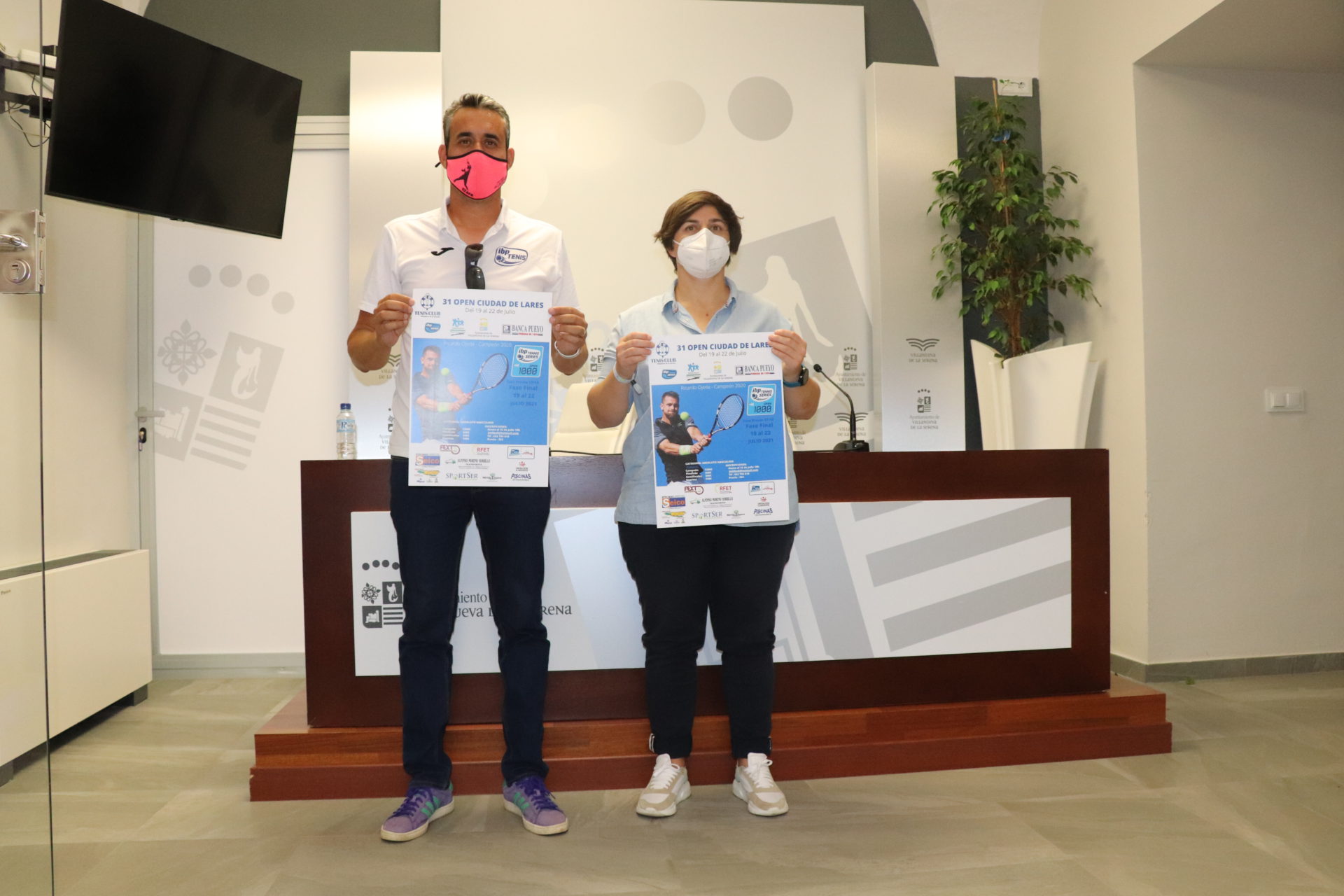tenis presentación torneo villanueva