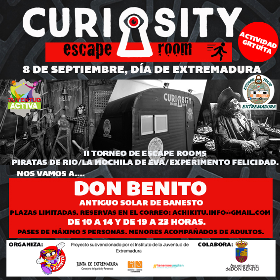 FERIA 2021 ESCAPEROOM Achikit Cartel