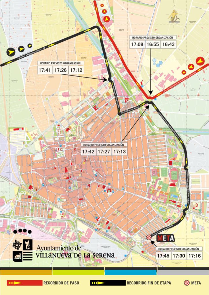 itinerario Vuelta en Villanueva