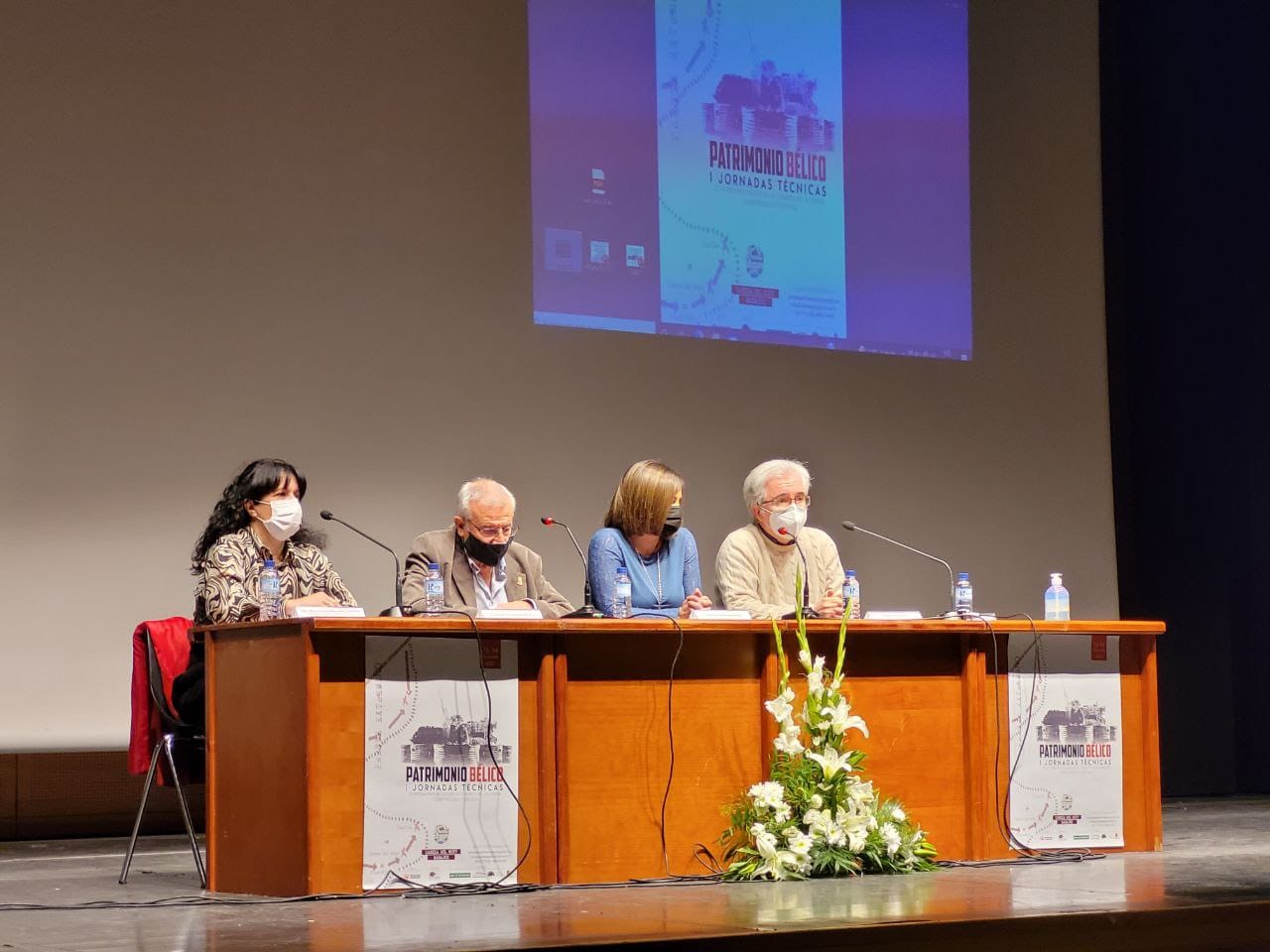 acto apertura jornadas patrimonio bélico