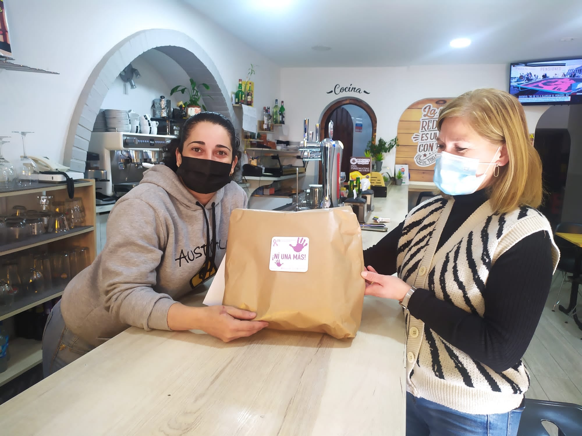 servilletas contra violencia de género
