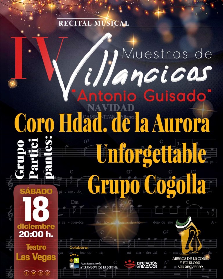muestra de villancicos