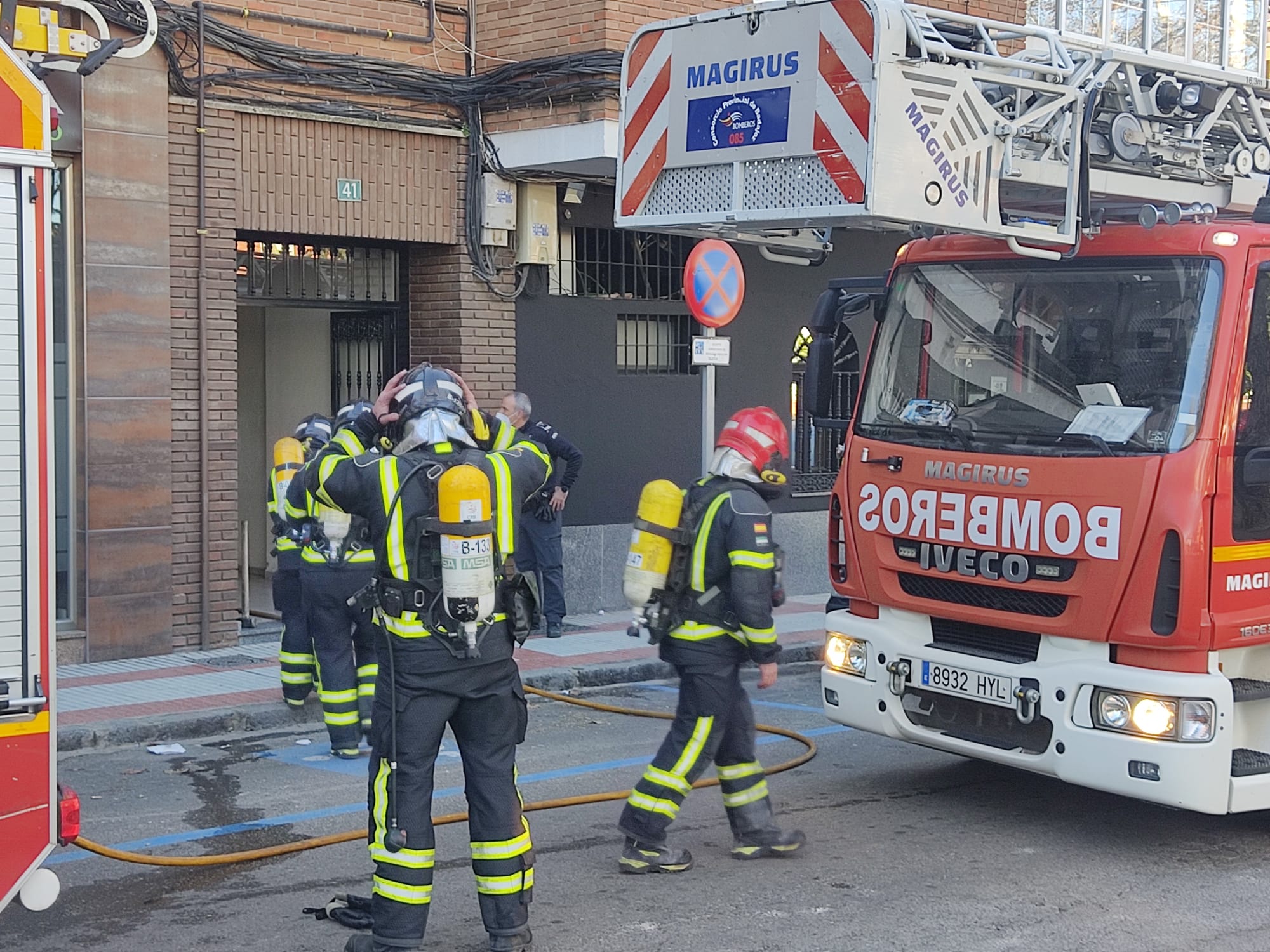 incendio en avda alonso martín