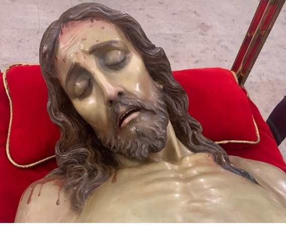 cristo yacente villanueva de la serena